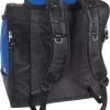 Athalon Two Piece Deluxe Bag Set -Ski Equipment Store 14980764 138 BLUE BLACK Bootbag Back with backpack straps