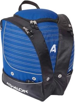 Athalon Two Piece Deluxe Bag Set -Ski Equipment Store 27382093 138 BLUE BLACK Bootbag Front