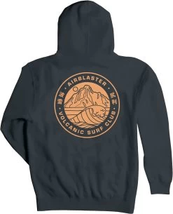 Airblaster Volcanic Surf Club Hoodie - Mens -Ski Equipment Store 8146003BLACK BACK 2223