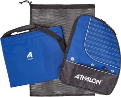 Athalon Two Piece Deluxe Bag Set -Ski Equipment Store 82158462 138 BLUE BLACK 2PC SET Drawstring Mesh Bag