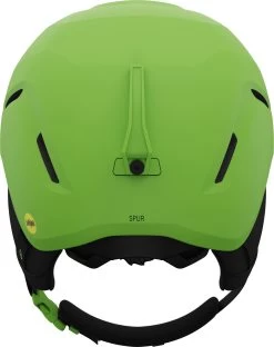 Giro Spur Helmet - MIPS -Ski Equipment Store 8296520giro spur mips snow helmet matte bright green back