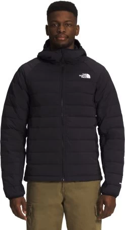 The North Face Belleview Stretch Down Hoodie - Mens -Ski Equipment Store max 2931969 NF0A7UJE JK3 hero