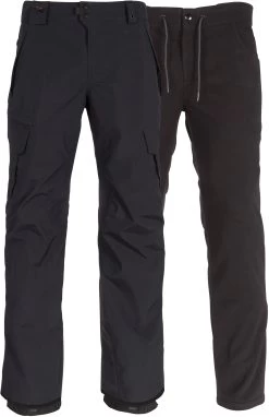 686 Smarty Cargo Snowboard Pant - Mens -Ski Equipment Store max 3182502 0069 686 MENS PANTS SMARTYCARGO BLACK REVISED 1