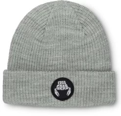 Crab Grab Circle Patch Beanie