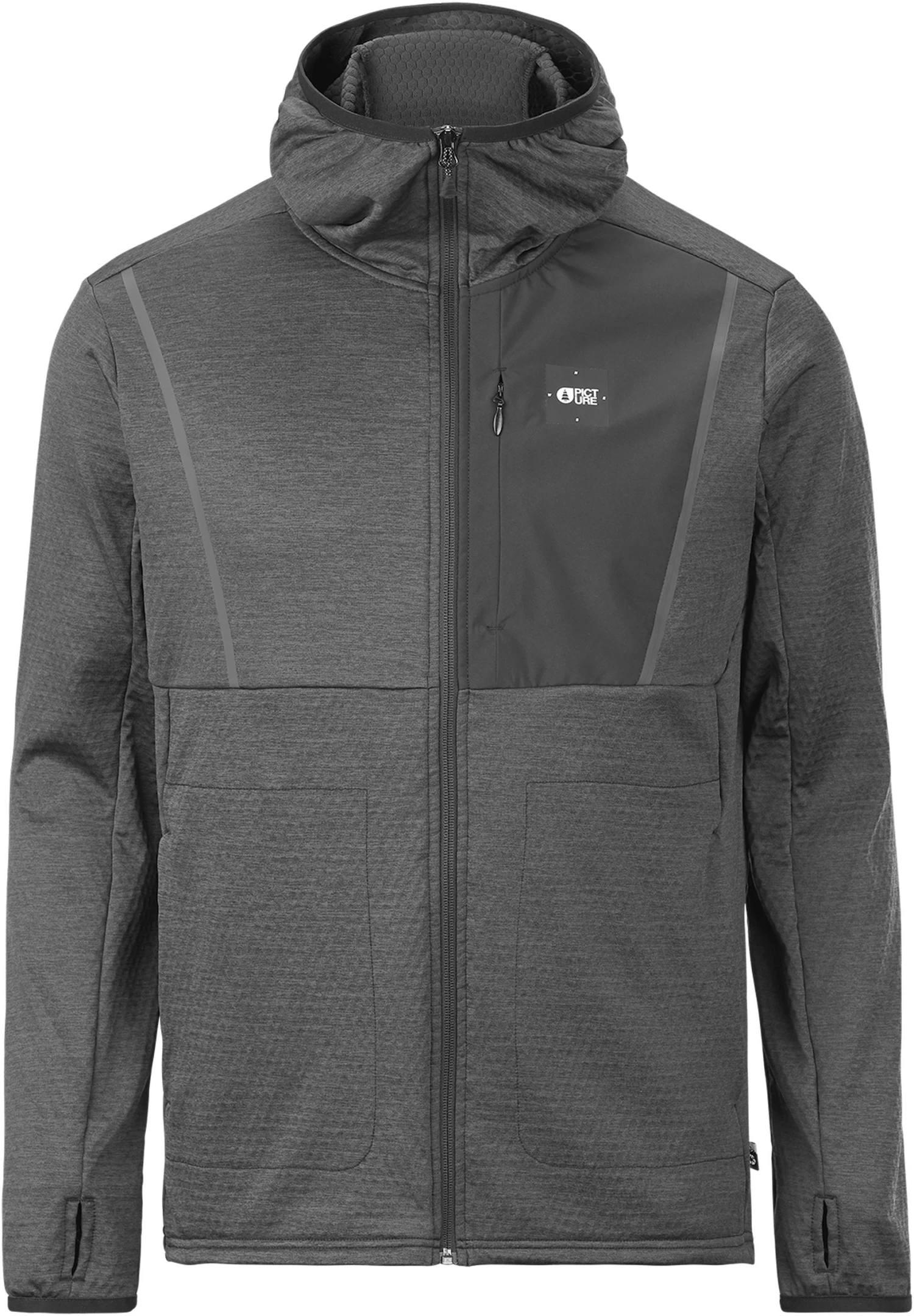 Picture Bake Grid Full Zip Fleece 6 Picture Bake Grid Full Zip Fleece - Image 4