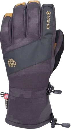 686 GORE-TEX Linear Snowboard Glove - Mens -Ski Equipment Store max 5834177 0190 KCRGLV100 BLACK CAMO 0145