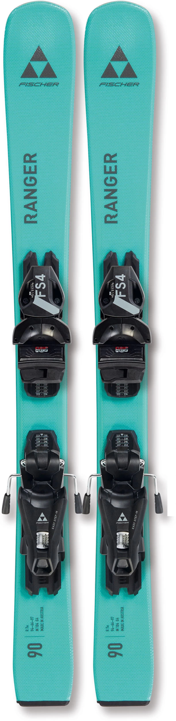 Fischer Ranger Jr Ski + FJ4 CA Jr Ski Binding 3 Fischer Ranger Jr Ski + FJ4 CA Jr Ski Binding