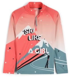 Spyder Surface Zip T-Neck -Ski Equipment Store max 7722903 196052 494 F master L