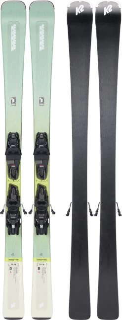 K2 Disruption 76 W Ski + ERP 10 QC Ski Binding