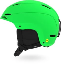 Giro Ratio Helmet - MIPS -Ski Equipment Store max 9373088 giro ratio mips snow helmet matte bright green side
